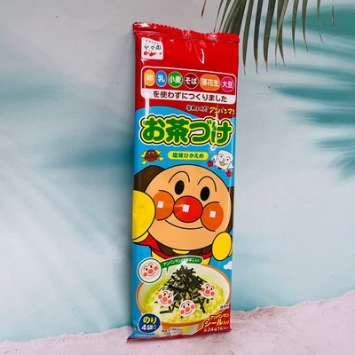 日本 永谷園  麵包超人茶漬 4小袋入 (附貼紙)