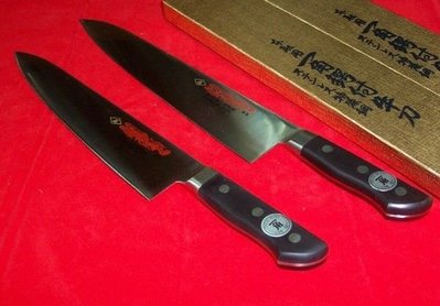 @@@最專業的刀剪專家 台中市最知名的建成刀剪行@@日本一角吞龍高級一尺牛刀