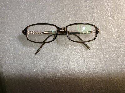 二手法國Christian Dior 女性眼鏡架/14k金/保証真品/原價$7800 廉讓 $980