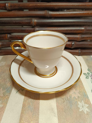 日瓷 中古品  昭和五十年 老香蘭社 濃縮咖啡杯套  絕版限