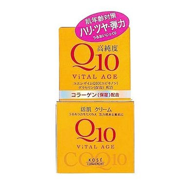 【嘟嘟小鋪】日本KOSE Q10保濕營養霜40g