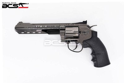 【WKT】一般版 FS 華山6吋古銅CO2全金屬左輪手槍-FSC1002B09