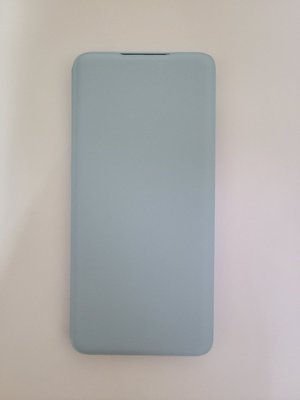 Galaxy S20+ 5G LED皮革翻頁式皮套 天空藍