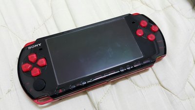 PSP 3007 主機 +全套配件+16G記憶卡+完美線上售後諮詢 紅黑色