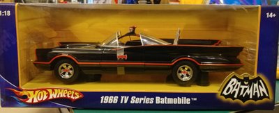 金錢貓雜貨 全新 Mattel DC 1/18 TV 1966 Batmobile Batman 蝙蝠俠 蝙蝠車
