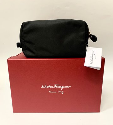 Salvatore Ferragamo 全新 化妝包 小物包 有吊牌有盒 保證正品