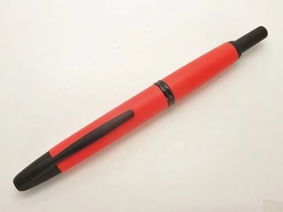 日本 百樂 Pilot Capless 18K 鋼筆 紅與黑 Red&amp;Black Tomiya文具店限定 消光紅