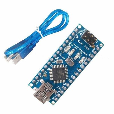 【666】A34= ARDUINO Nano V3.0 CH340改進版 Atmega328P USB轉TTL帶USB線