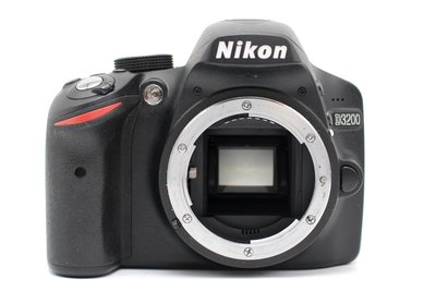 【台南橙市3C】Nikon D3200 單機身 2416萬 APS-C 快門:122xx 二手單眼 二手相機#81827