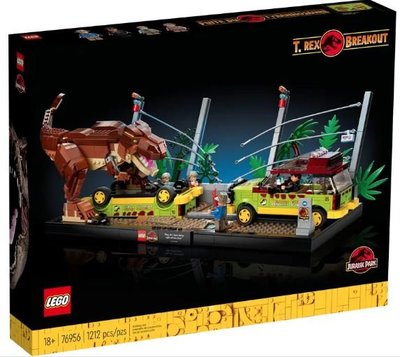 LEGO 樂高 76956 侏儸紀世界系列 T. rex Bre 外盒:48*38*7cm 1212pcs