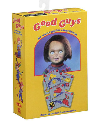 NECA鬼娃回魂 恰奇Chucky cult恰吉豪華版恐怖鬼娃娃人偶手辦模型 動漫星城