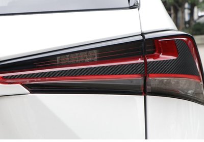 【有車以後】Lexus 雷克薩斯改裝裝飾貼紙NX200 NX300 NX300h碳纖紋尾燈貼紙外飾配件 尾燈裝飾貼