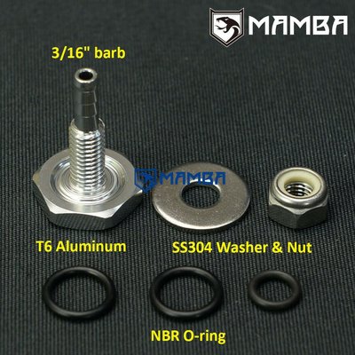3/16" Boost Vacuum Soft Fitting  for Toyota Landcruiser 4X4