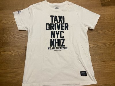 二手 Nhiz 短t L號 neighborhood nhiz izzue taxi