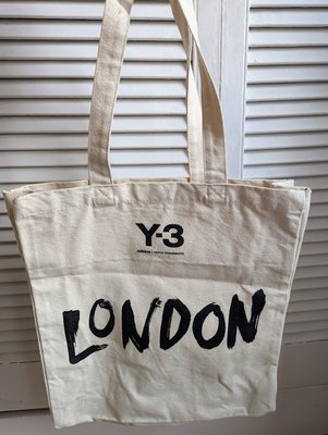 〔英倫空運小鋪〕Y-3 倫敦旗艦店限定 帆布 tote包 購物袋