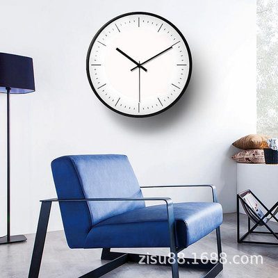 時鐘 創意掛鐘簡約個性時尚極簡客廳臥室靜音大氣簡約裝飾掛錶圓形金屬
