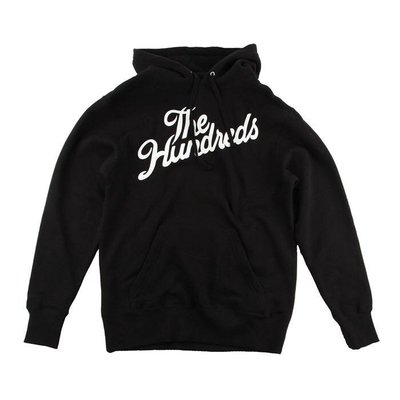 全新 現貨M The hundreds hoodie 連帽T 美式 街頭 滑板 老牌 硬派 黑色