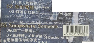 二手專輯[藍心湄   心湄看新湄]1CD膠盒+1寫真歌詞本+1CD，1999年出版，售60元