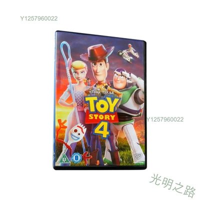 玩具總動員4 1碟 Toy Story 4 高清動畫片卡通DVD 英文發音英文字 光明之路