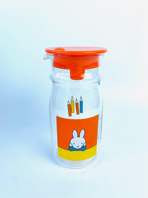 【二手】日本中古 米菲兔miffy玻璃壺 果汁瓶 1982正版 回流 瓷器 擺件【佟掌櫃】-3649