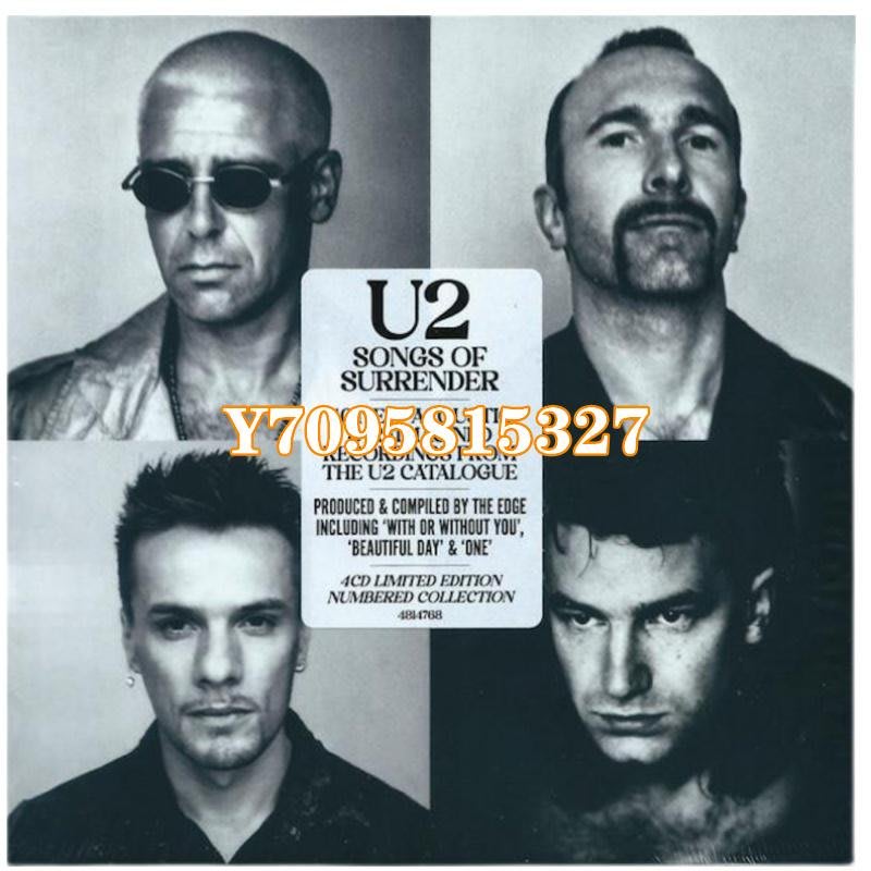 唱片CD 歐美U2樂隊Songs Of Surrender 4CD 搖滾常青樹豪華版2023