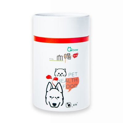 【阿肥寵物生活】Qbow 血暢(錠劑) 寵物漢方保健食品