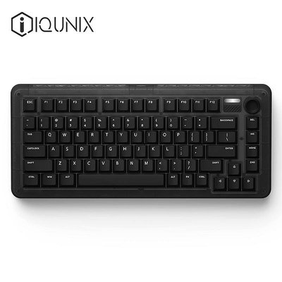 鍵盤 IQUNIX ZX75黑武士 機械鍵盤客制化電競游戲熱插拔透明鍵帽
