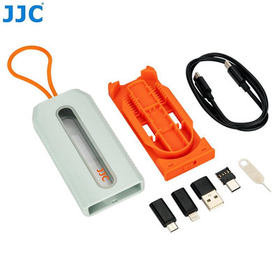 JJC 6合1數據傳輸手機充電轉接頭套裝 Type-C Lightning Micro USB OTG 接頭