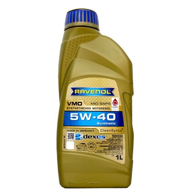 【易油網】【缺貨】RAVENOL VMO SAE 5W40 全合成機油