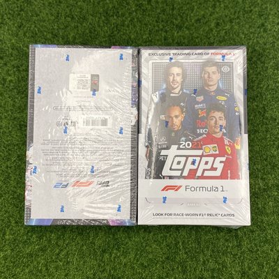 全新 2021 Topps Formula 1 Racing Hobby F1 賽車卡盒 含物品卡一張