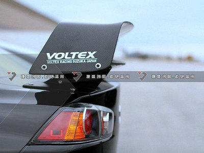 08-15年 EVO10 EVO X改裝VOLTEX款碳纖維定風翼GT大尾翼導流翼---請議價
