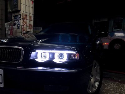 新店【阿勇的店】寶馬 BMW E38 黑框光圈魚眼式大燈 BMW 7系列 95~98前期 99~02後期 E38大燈