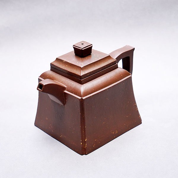 【134】四方抽角壺,1980年代,國家研究員-王石耕製| Yahoo奇摩拍賣