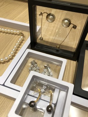 PE薄膜懸浮收納盒/展示盒/飾品盒/包裝盒/珠寶盒