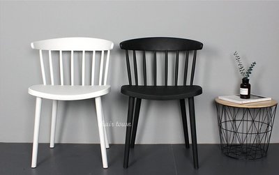 台灣出貨 開店首選（加厚版） 北歐設計餐椅 溫莎椅 餐椅 書椅 辦公椅 北歐設計椅 戶外椅 簡約 工業