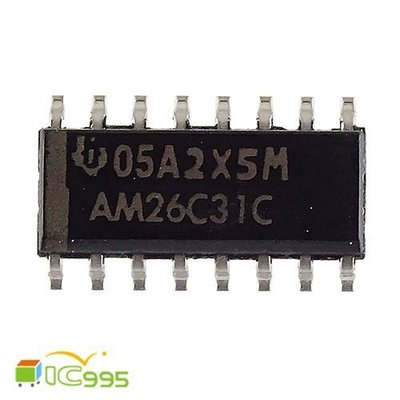 (ic995) AM26C31C SOP-16 翻兩番差分線路 驅動器 IC 芯片 壹包1入 #7701