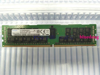 三星原廠32G 2RX4 PC4-3200AA DDR4 3200 REGECC RDIMM伺服器記憶體