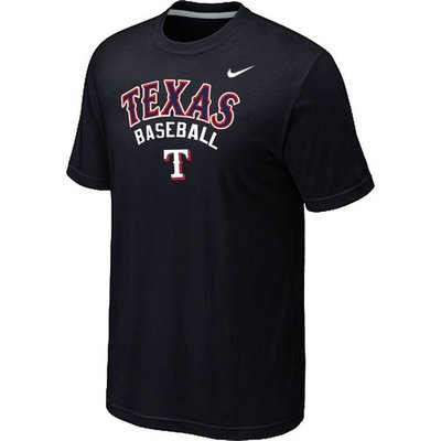 Texans Rangers德克薩斯州MLB游騎兵隊棒球短袖T恤圓領訓練服 Exposs
