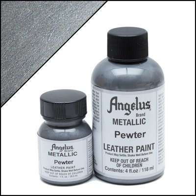 Angelus leather paint [ Pewter 鐵灰 ] 金屬色 METALLIC 改鞋 改色 補色 顏料