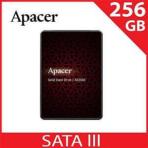 【台中自取】(有現貨) 全新 宇瞻 Apacer AS350X 256GB 2.5吋 SATA3 SSD 固態硬碟/3年保固