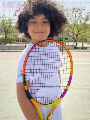-Babolat百寶力網球拍19 21 23 25英寸青少年學生初學小孩套裝創意家
