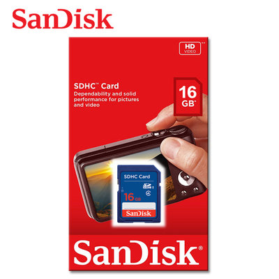 SanDisk 16G Class 4 C4 SDHC 相機 記憶卡 (SD-SDC4-16G)