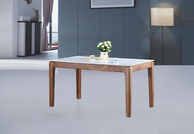 ☆[新荷傢俱]E 1228☆(2色) 4.6尺灰/白岩板餐桌 餐桌 岩板餐桌 洽談桌 LOFT 工業風餐桌