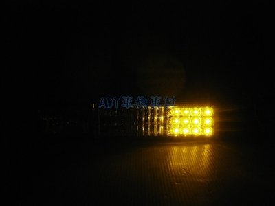 ~~ADT.車燈.車材~~福斯 GOLF 3代 VENTO 晶鑽玻璃霧燈+LED方向燈一組2500含運