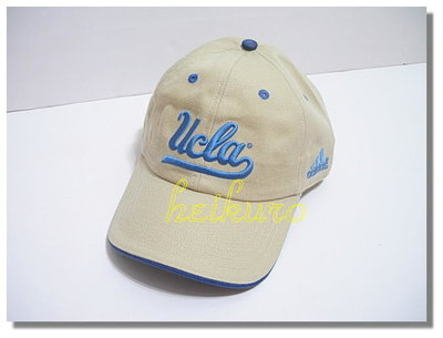 ＊黑酷黑店＊【全新】加州大學洛杉磯分校adidas聯名棒球帽--台灣製造--與眾不同的adidas棒球帽