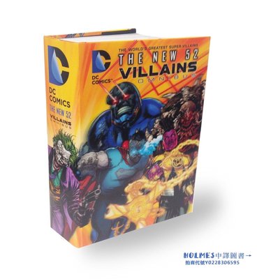 中譯圖書→原版DC漫畫新52惡役漫畫完全收藏版 New 52 Villains Omnibus