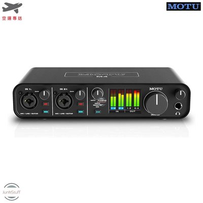 MOTU 美國 M4 4x4 錄音介面 專業 USB-C 介面 網路直播主 宅錄 錄音 收音 監聽 音樂 製作 創作