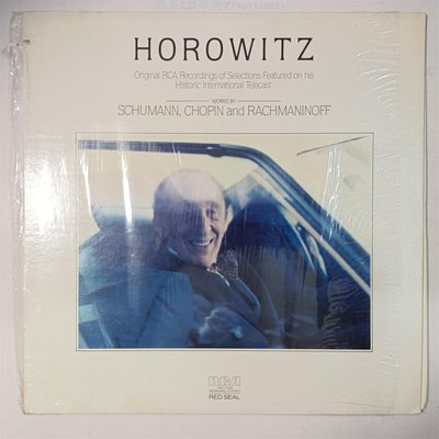 霍洛維茨 舒曼 肖邦 拉赫瑪尼諾夫 電視直播錄音 美RCA黑膠LP