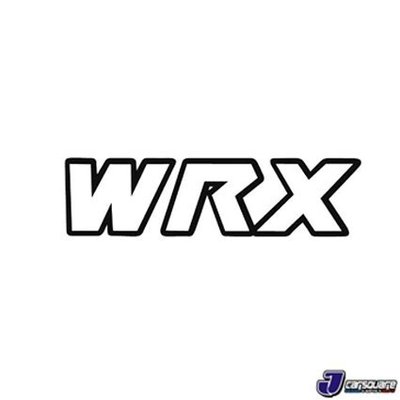 WRX SUBARU改裝性能指標貼紙