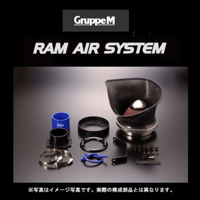 【汽車零件王】日本 Gruppe M 碳纖維 進氣套件 MINI R55 R56 R57 R58 R59 N14 引擎